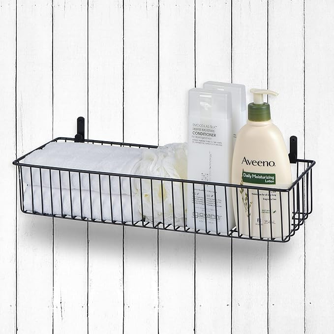 Farmhouse Decor Metal Wire Organizer Storage Basket-Toilet Paper - Image 8