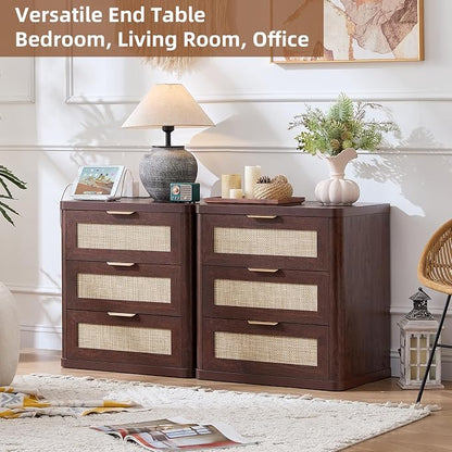 LEYAOYAO Rattan Night Stand - Image 6