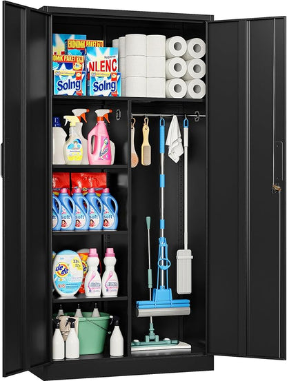 Wide & Deep Metal Storage Cabinet by SISESOL
