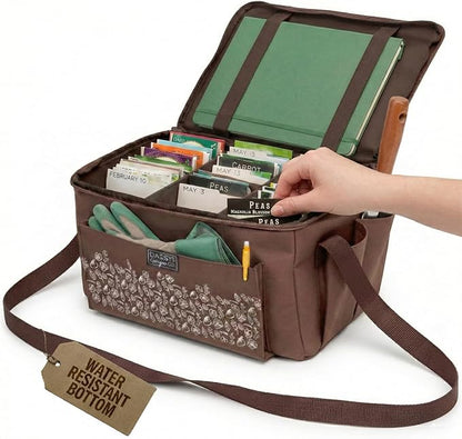 SEED STORAGE ORGANIZER TOTE BAG by DaisyGinger
