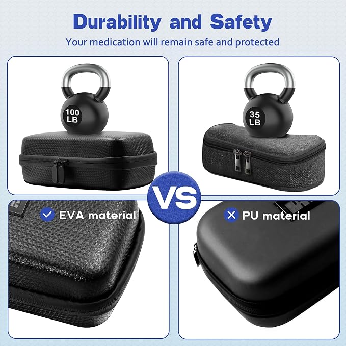 Insulin Cooler Travel Case TSA Approved Diabetic Medicine Cooling Bag - Image 8