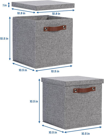 Temary Foldable Fabric Storage Bins - Image 2