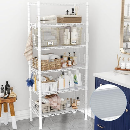 FUTASSI Metal Storage Rack, Storage Organizer Shelves - Image 6