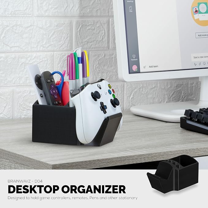 BRAINWAVZ Game Controller, TV Remote Control & Pens Pencils Stationery Storage - Image 7