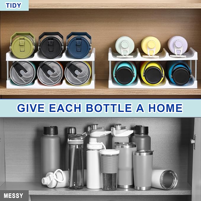 LANDNEOO Stackable Water Bottle Organizer Holder - Image 4