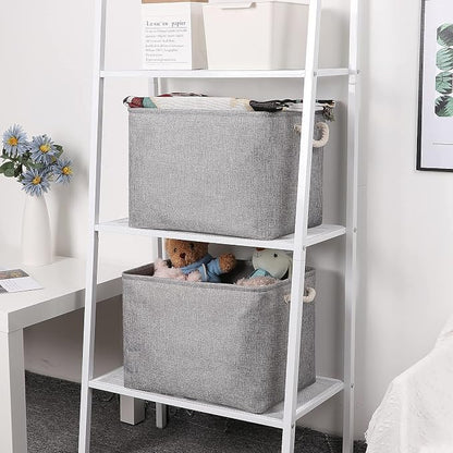 Bidtakay Grey Baskets Shelf Baskets - Image 4