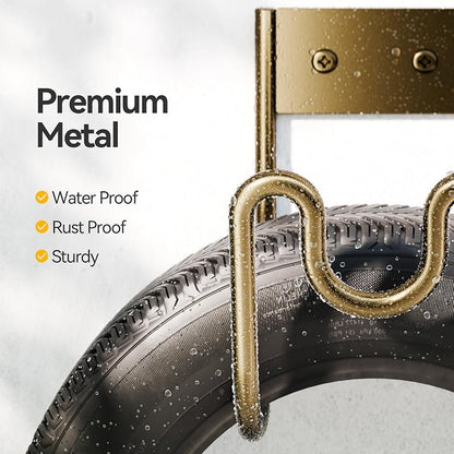 Bronze Metal Garden Hose Holder - Image 3