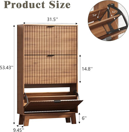 Shoe Cabinet Storage for Entryway - Image 2