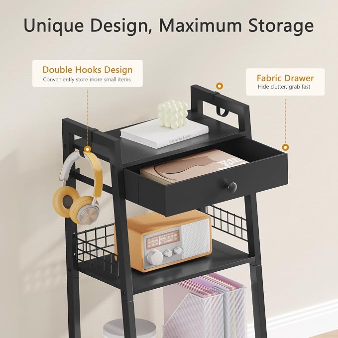 3-Tier Bathroom Ladder Shelf - Image 6