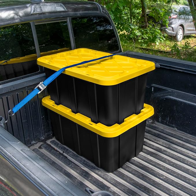 Sterilite 24-Pack Industrial Tote, Plastic Storage Container Bins - Image 6