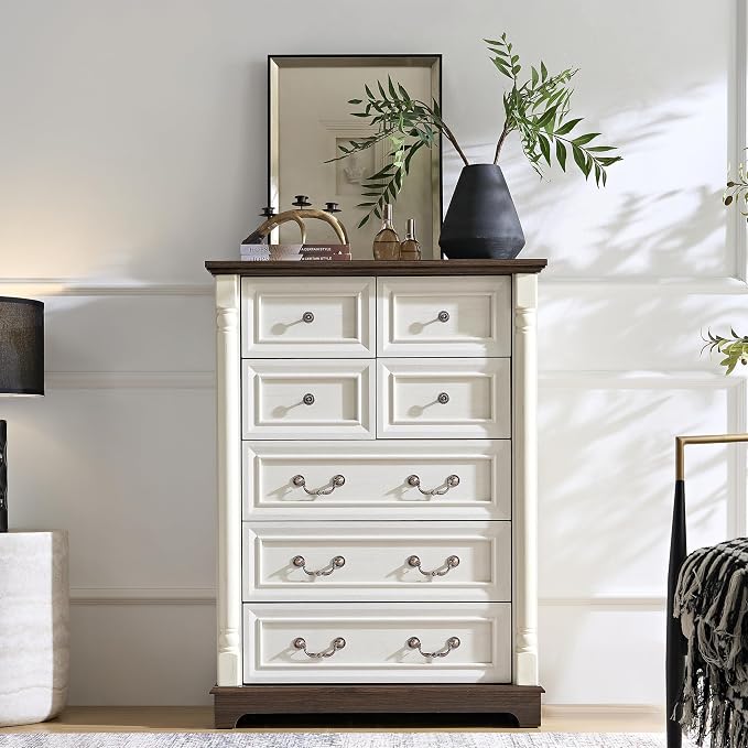 Farmhouse 7 Drawer Dresser by Unknown