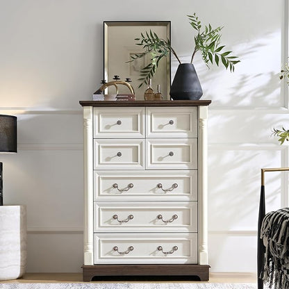 Farmhouse 7 Drawer Dresser by Unknown
