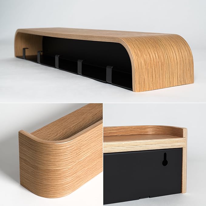 Kazai. Wall-Mounted Coat Rack 'Toke' - Image 3