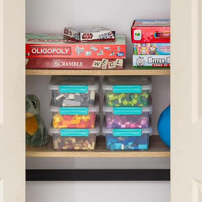 IRIS USA 2 Qt. Small Plastic Storage Bins - Image 6