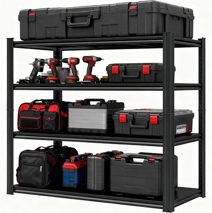 Garage Storage Shelves, 5 Tier Shelving Unit, 40 inch Wide, 18” Deep, 78” Tall - Image 5