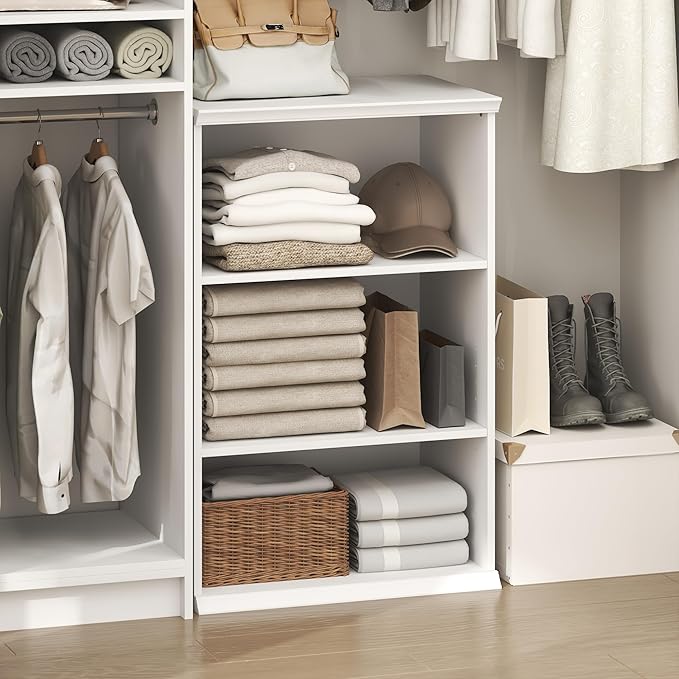 Furinno FANO Closet Organizers and Storage, 3-Tier Closet Organizer - Image 2