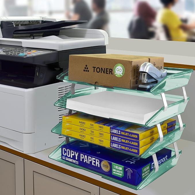 Acrimet Facility 4 Tier Letter Tray, Side Load, Letter Size/A4, Desktop File - Image 3