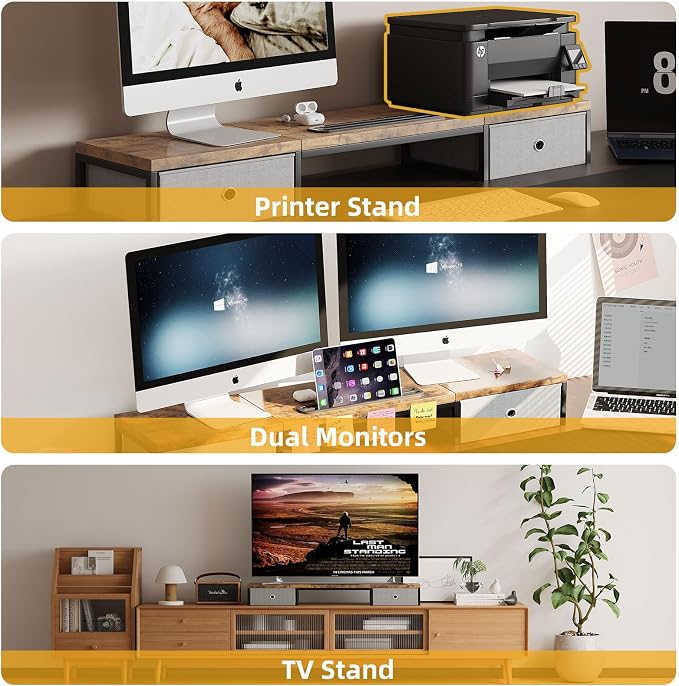 39 Inch Dual Monitor Stand Riser - Image 6