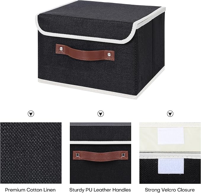 ANMINY Fabric Storage Box Bins - Image 3