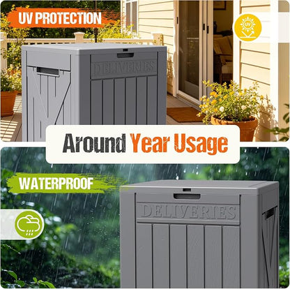 Flamaker 50 Gallon Deck Box, Package Delivery Storage Box - Image 2