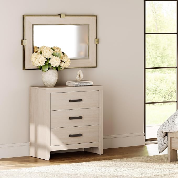 WAMPAT Farmhouse Nightstand - Image 7