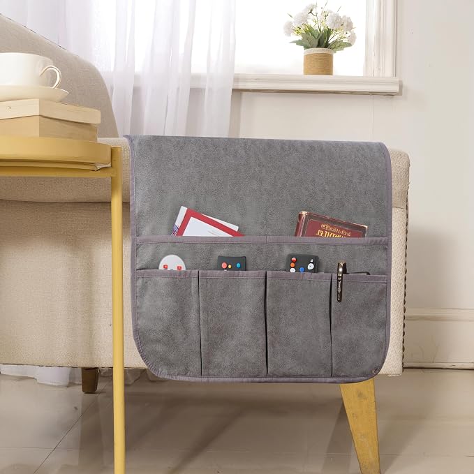 Waterproof Anti-Slip Sofa Armrest Organizer Armchair Caddy by luckyjoyreal