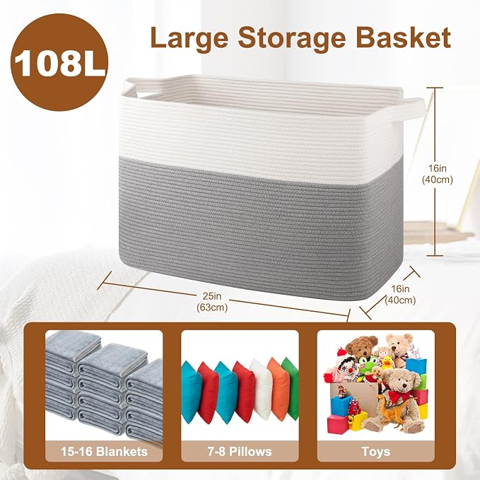 XXXL Supre Large Blanket Basket - Image 5