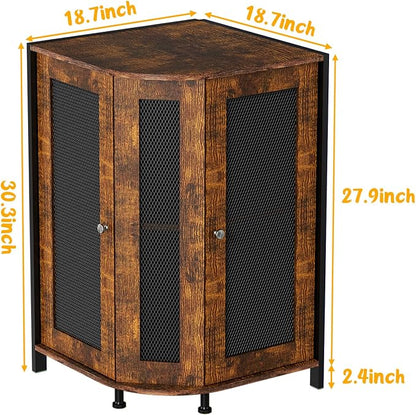 JKsmart Corner Storage Cabinet - Image 2