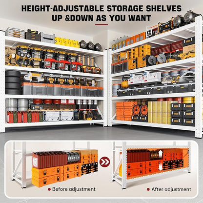 RAVIGIN 7000LBS Storage Shelves, Shelving Units Industrial Shelving - Image 5