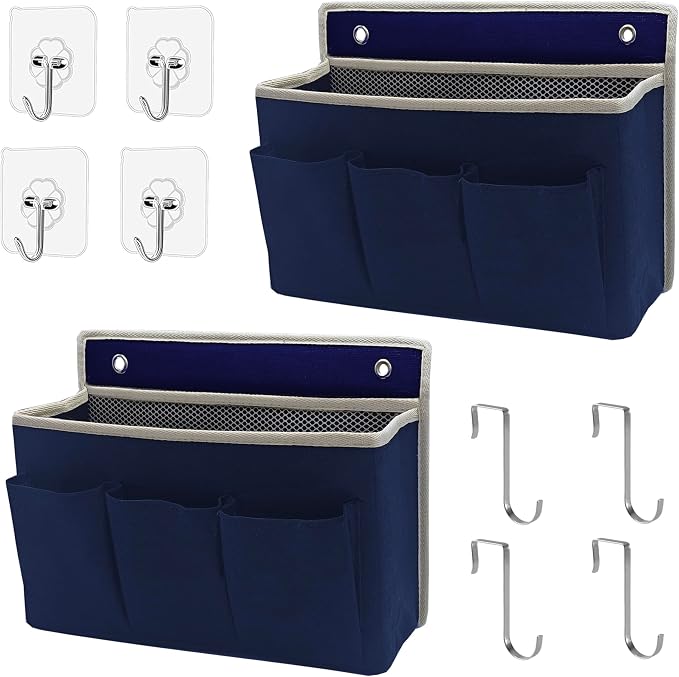 2-Pack Wall Hanging Organizer Bag/Hanging Baskets by Someteth