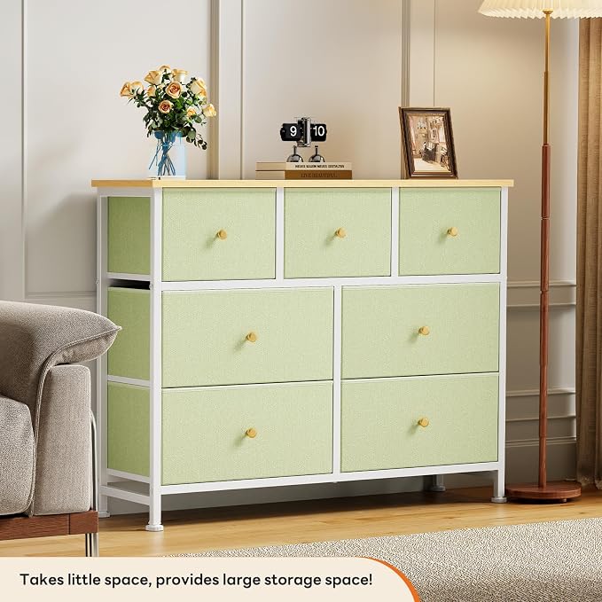 Sweetcrispy 7 Drawer Dresser for Bedroom Storage - Image 4