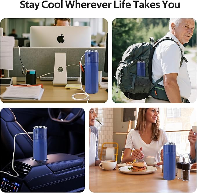 Insulin Cooler Travel Case for 4 Pens, Medication Cooler for Travel - Image 7