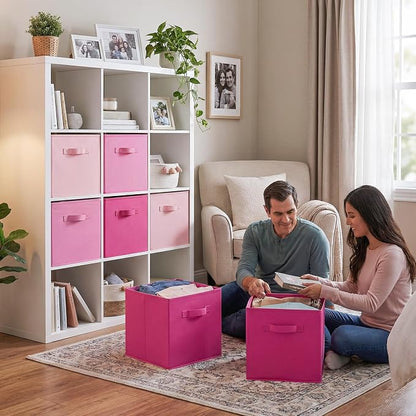 GRANNY SAYS 13x13 Cube Storage Bins, Cube Storage Organizer - Image 2