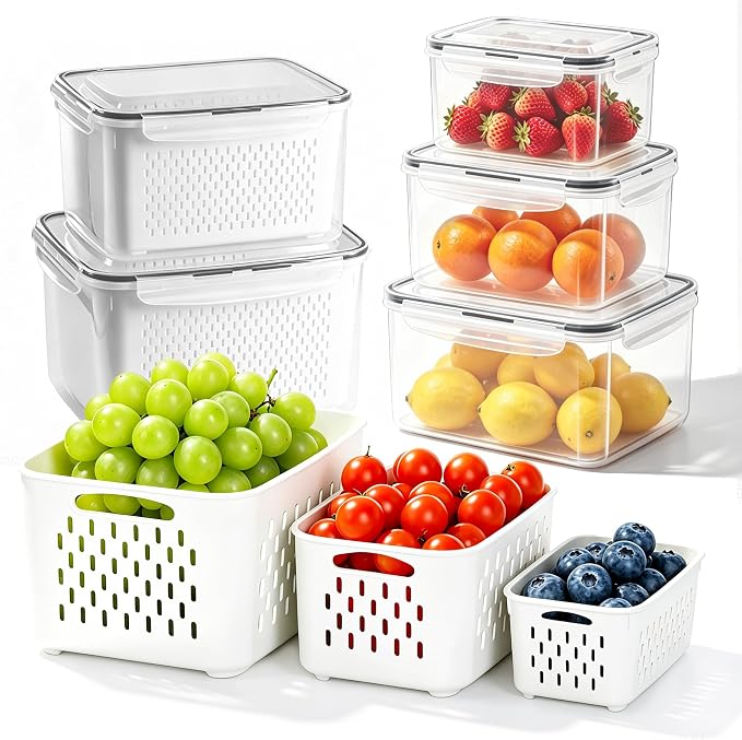 5 Pack Fruit Storage Containers by bealy