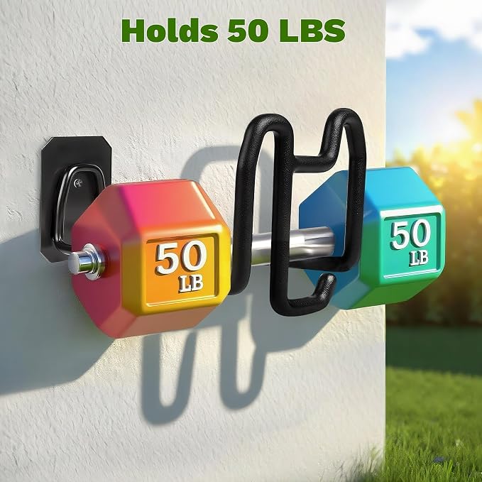 Garden Hose Holder Wall Mount Water Hose Holders - Image 6