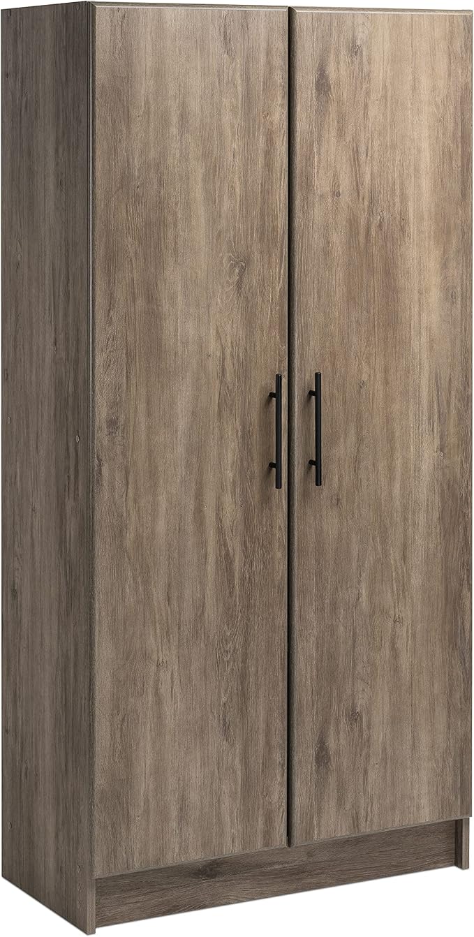 Prepac Elite Tall Garage Storage Cabinet & Pantry Storage Cupboard, 2-Door by PREPACRTASTORAGEFURNITURE