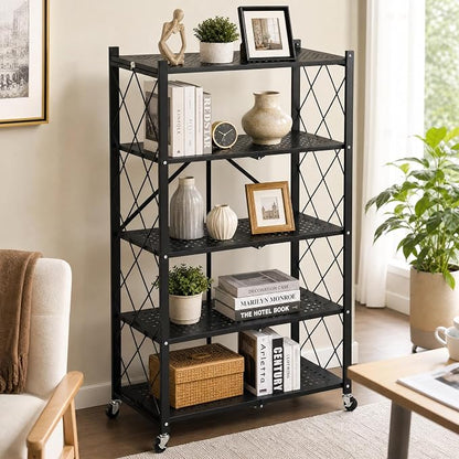 5-Tier Foldable Storage Shelves - Image 5