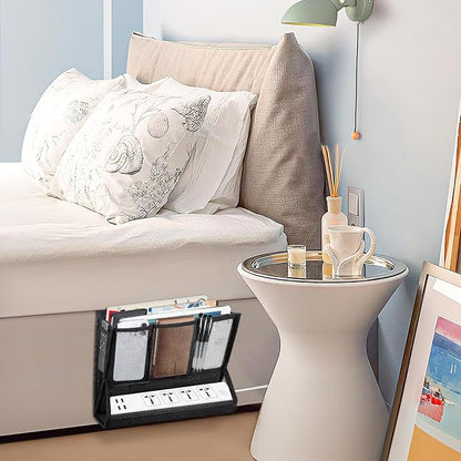 Bedside Caddy Hanging Bed Organizer Storage Bag Pocket - Image 7