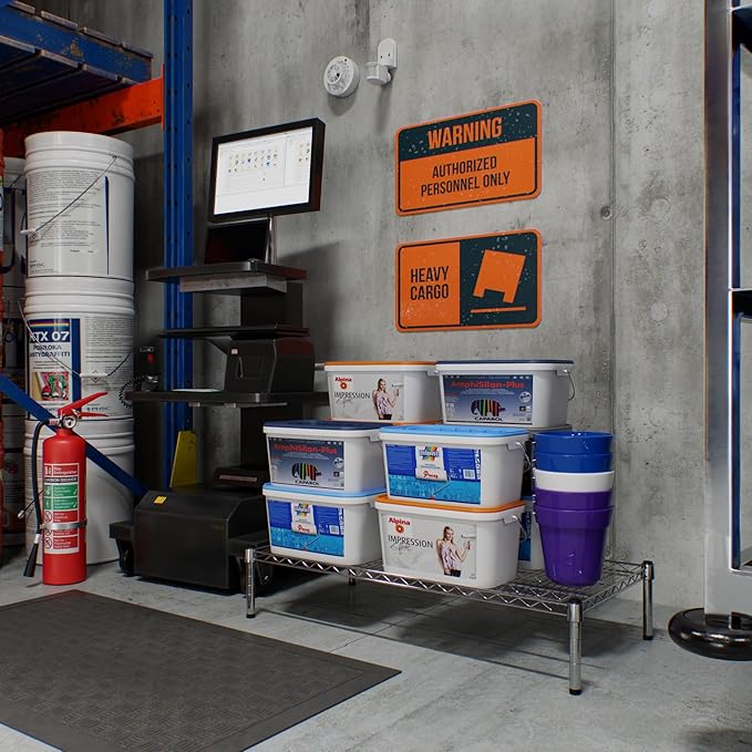 21" Deep x 42" Wide x 8" Height Wire Shelving Kit | 1-Tier | NSF Commercial - Image 8