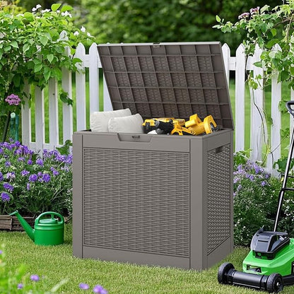 NUNU LAB 35 Gallon Outdoor Storage Box Waterproof, Outside Package Delivery - Image 2