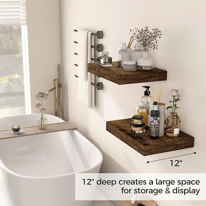12 Inch Deep Floating Shelves, 16 x 12 Floating Shelf - Image 4