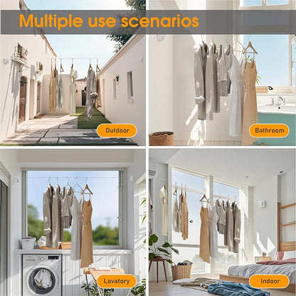 Retractable Heavy Duty Clothesline - Image 6