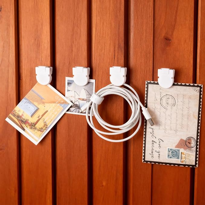 15 Pcs Cubicle Clips Plastic Cubicle Hooks - Image 6