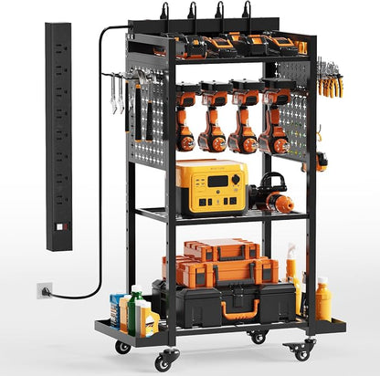 Power Tool Organizer Rolling Cart by VDEVY