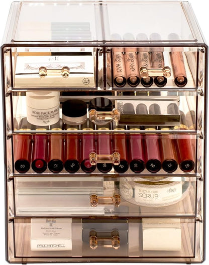 Sorbus Acrylic Clear Makeup Organizer by Sorbus