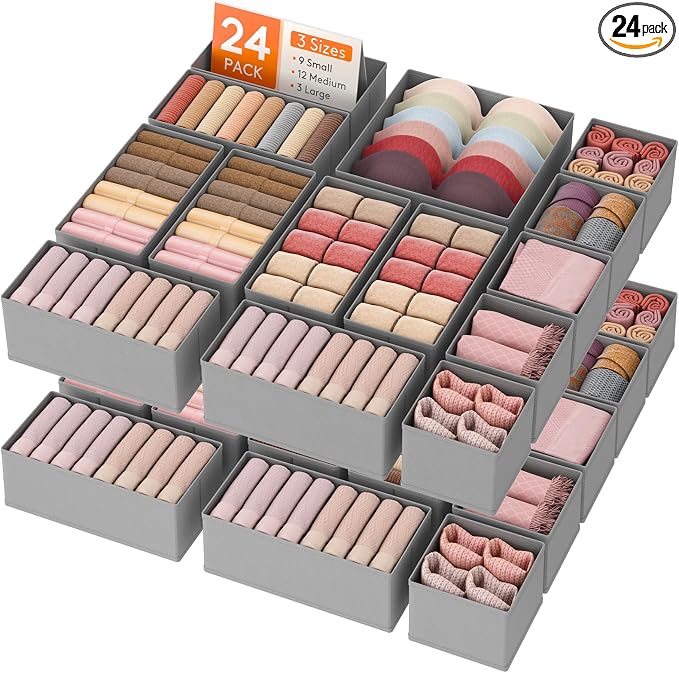 Lifewit Drawer Organizer Clothes by Lifewit