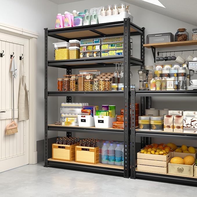 DurayLoly Shelving Unit, 15.75" D×31.55" W×63.05" H Shelves - Image 7