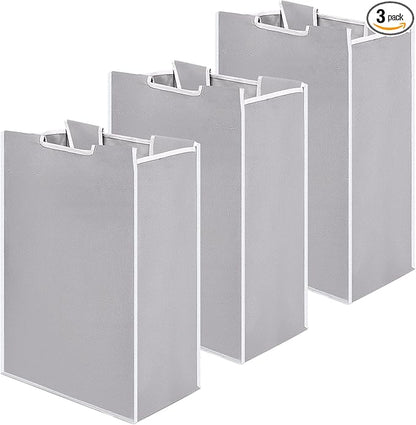 Bonuci 3 Pcs Laundry Sorter Replacement Bags Hamper Cart Removable Replacement by Bonuci