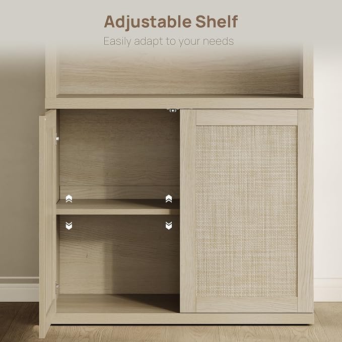 SICOTAS 70.5" Tall Bookshelf - Image 6