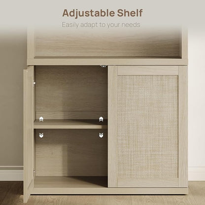 SICOTAS 70.5" Tall Bookshelf - Image 6